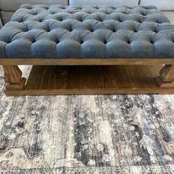 Beautiful Oversized Ottoman For Sale 