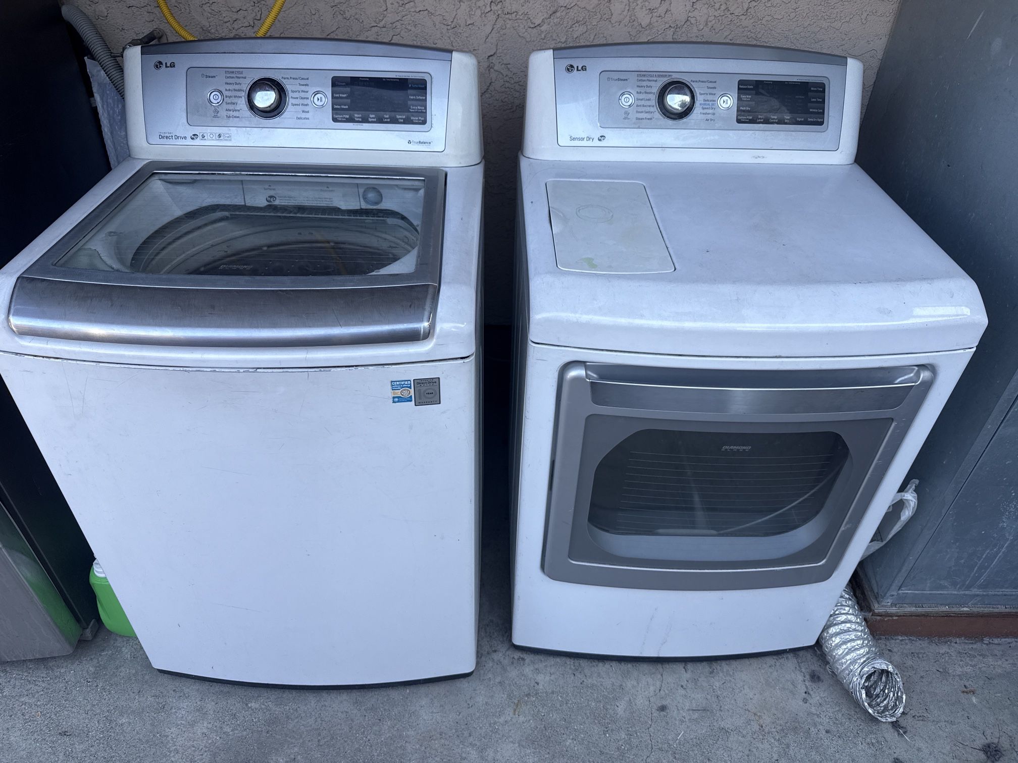 LG Washer And Dryer
