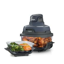 Ninja Crispi 4-in-1 Glass Air Fryer, 4 Qt & 6 Cup Containers, Designed Non-Toxic $99.99
