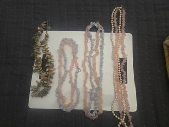 Quartz & Stone Necklaces