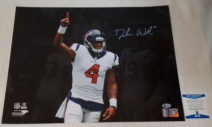 DeShaun Watson Houston Texans Signed Photo