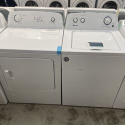 Amana Washer And Dryer Gas Set 