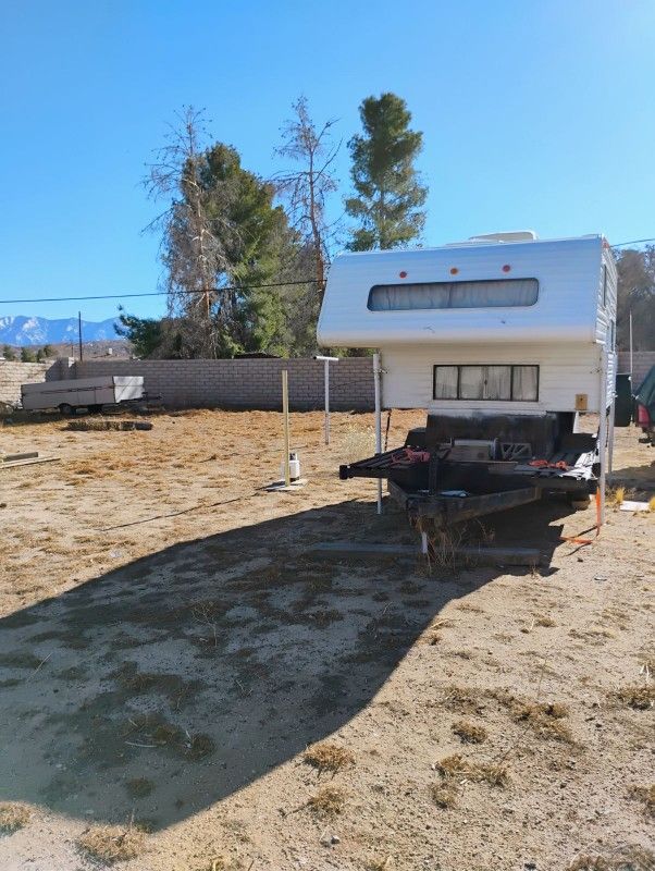 1975 Lance Camper And Trailer