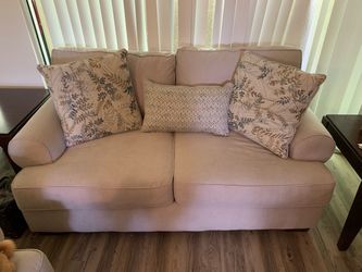Sofa and loveseat