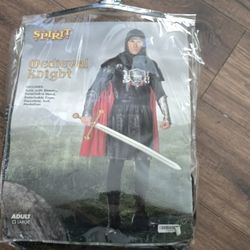 Adult medieval knight With Sword