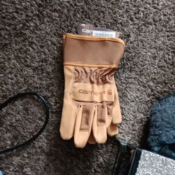 Carhartt Grain Leather Gloves Size L