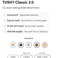 Tushy Classic Bidet