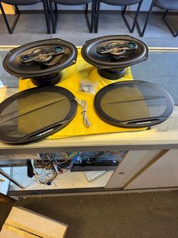 Blaupunkt 6”x9” 4 ways Car Speakers 150watts RMS