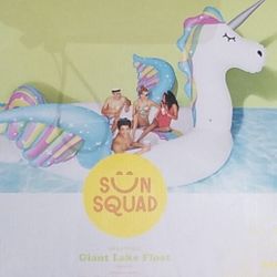 Sun Squad Guan Unicorn Pool Lake Float 