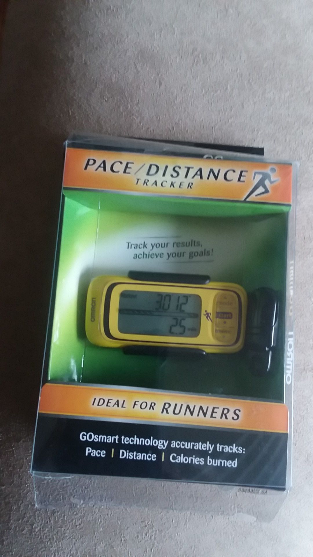 Omron paste distance tracker