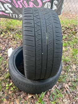 Set of 2 cooper tires
