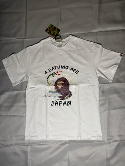 Bape white japan tee