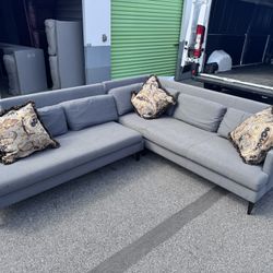 Gray Sectional Sofa 