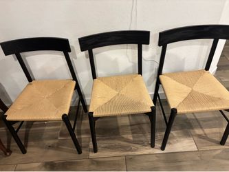 Poly and Bark Hamm dining chairs