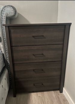 Brown dresser for bedroom