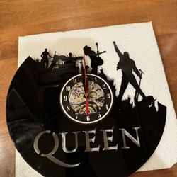 New Queen Funky Record Wall Clock Shipping Available 