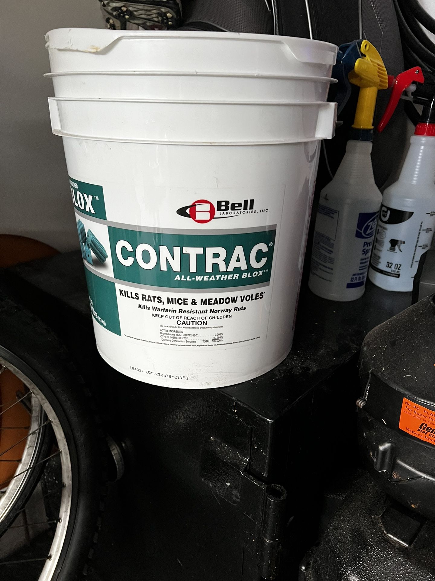Contrac Mouse, Vole And Rat Killer