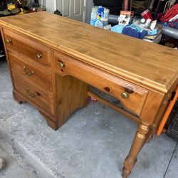 Vintage Desk Wooden Desk 