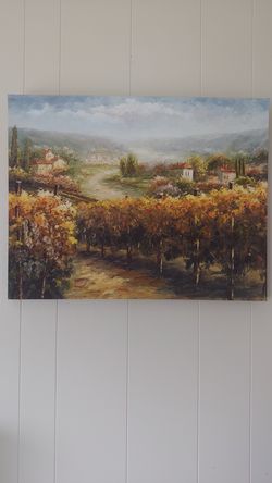 Canvas Italian landscape