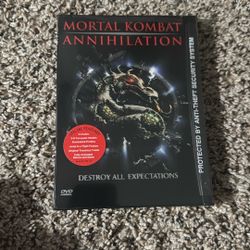 Mortal Kombat Annihiltion DVD 