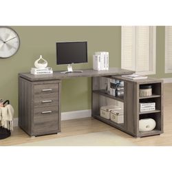 Monarch L shaped desk available for pickup In September