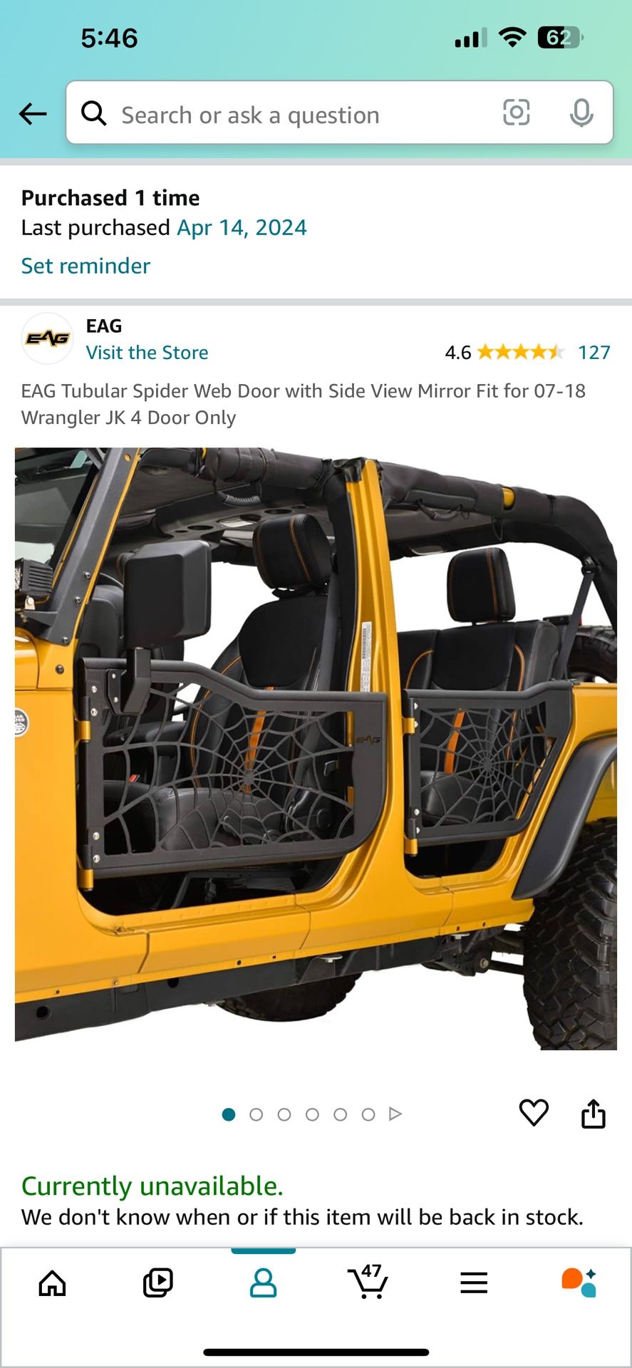 Jeep Jk 07-18 Spider Web Doors