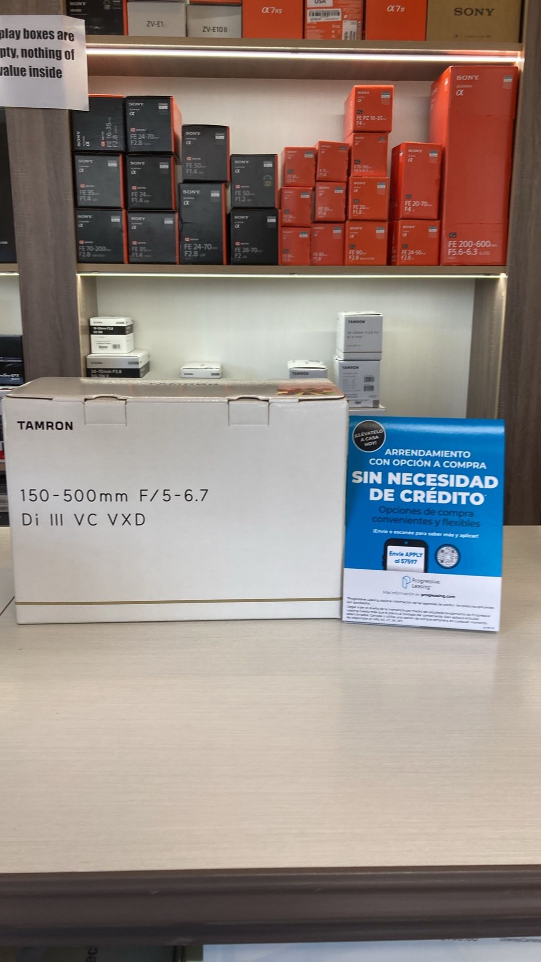 Tamron 150-500 E Mount Lens (Downey, Ca)