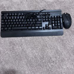 key board and mouse