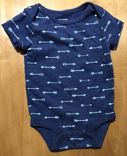 Blue Arrow Onesie 0-3 Months