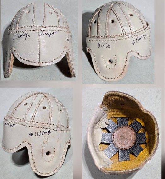 CHARLEY TRIPPI SIGNED MINI HELMET!