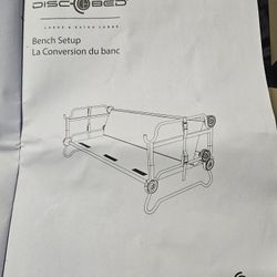 Camping Cot Couch/bunkbed/two single cots