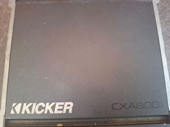 AMPLIFICADOR AMPLIFIER KICKER 800.1 MONO BLOCK GOOD CONDICIÓN ABLO ESPAÑOL