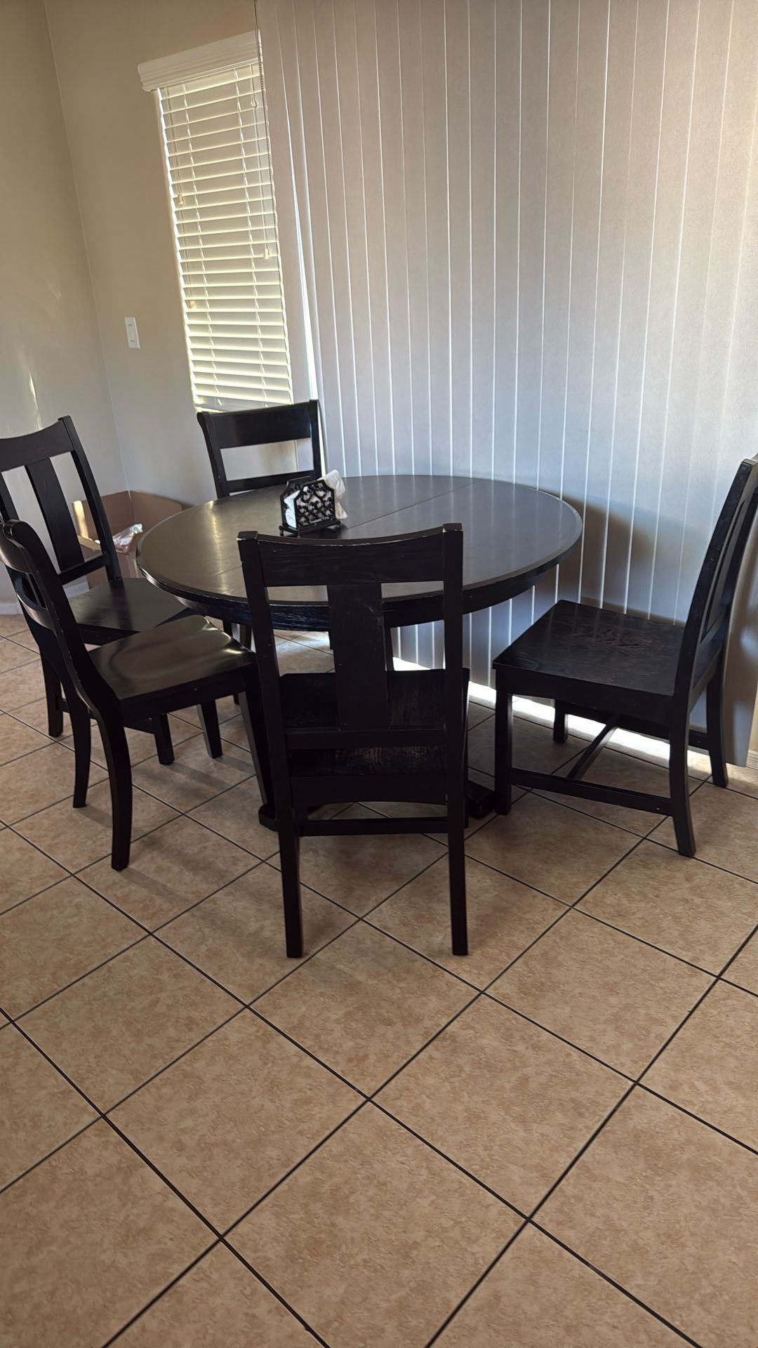 Dining Table With Four Chairs