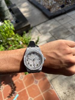 NEW Moissanite Diamond Test Approved Watch
