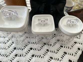 Set of 3 Airtight Food Storage Containers