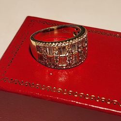 18k Plus  Over 1.75ct Bagette And  Diamons 9g  $1,700 Or Best Ofer