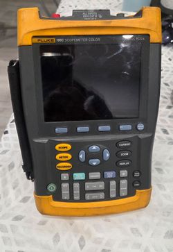 Fluke 196C ScopeMeter Color 100MHz Digital Oscilloscope – Parts/Repair – $350 OBO