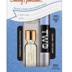 Sally Hansen Miracle Gel It Takes Two Nail Color & Vitamin E Nail Cuticle Oil Set - 2pc 