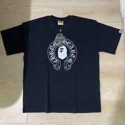 Bape x chrome heart size XL