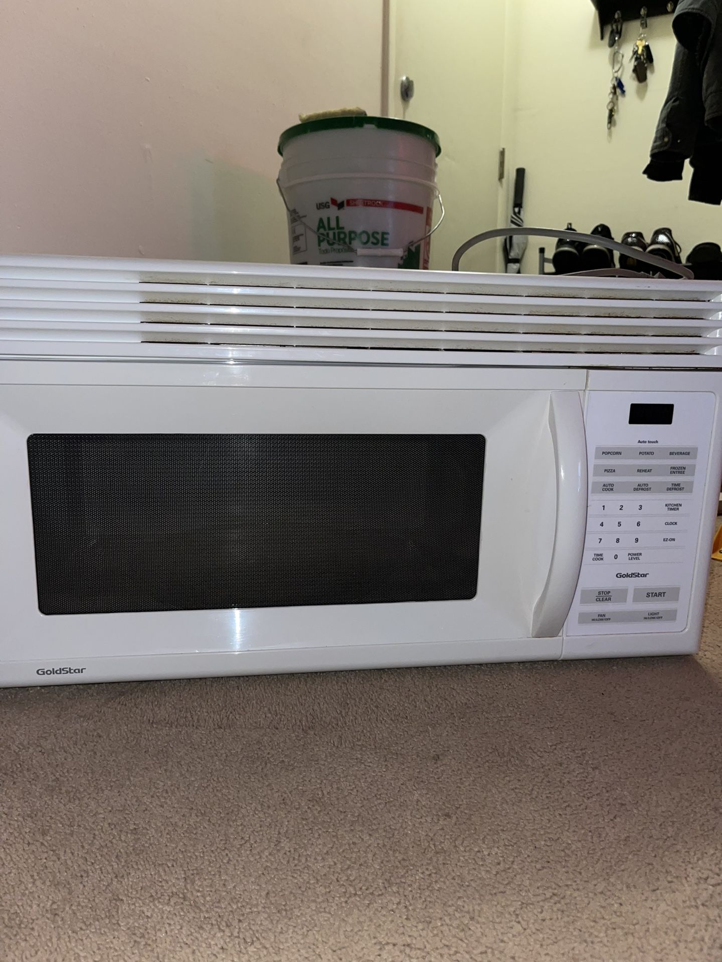 Goldstar over-the-range Microwave Oven