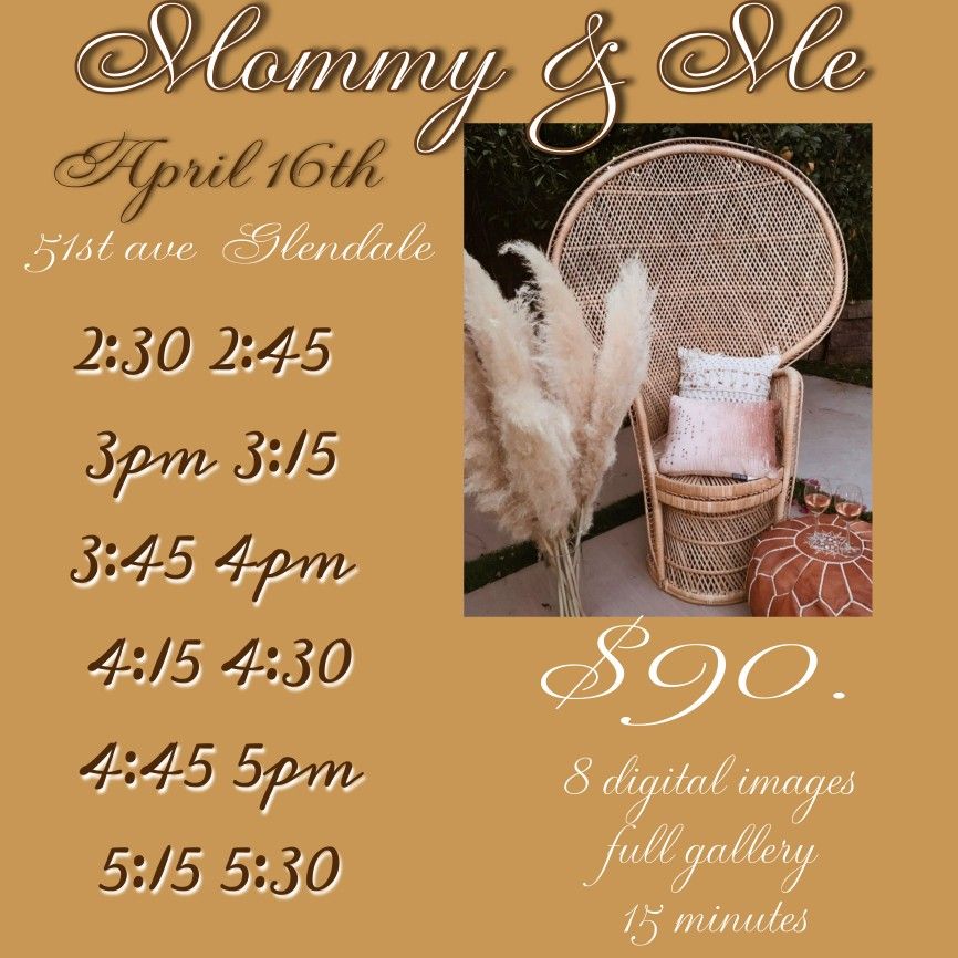 Mommy & Me Mini Sessions Photoshoot