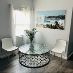 Circle Coffee Table for Living Room