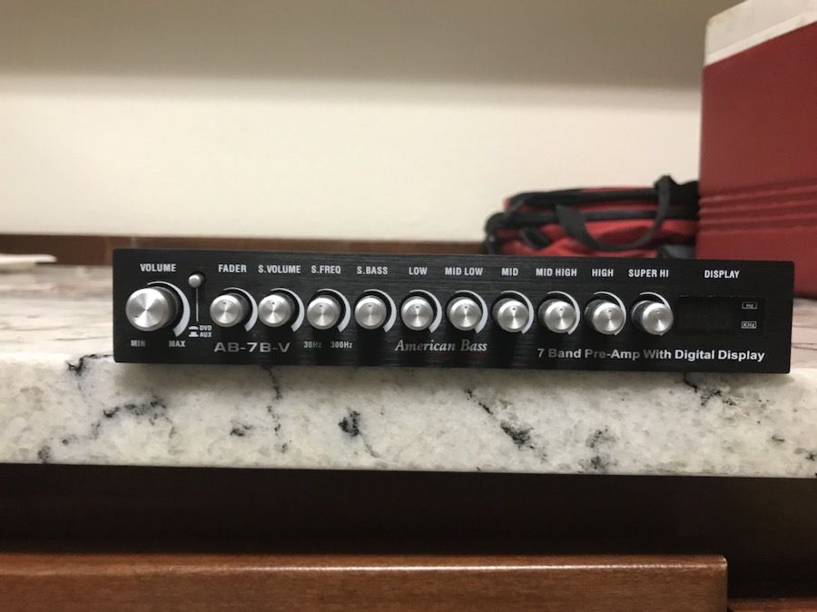 Brand new American bass preamp/equalizer
