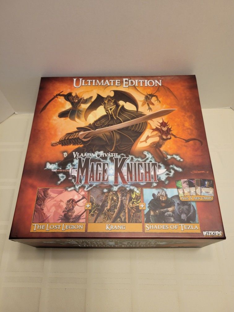 Mage Knight Ultimate Edition Board Game - Complete!