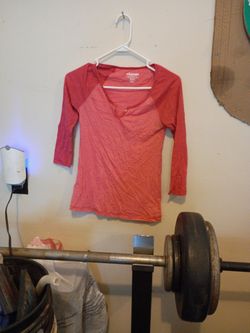 Pink Xs Long Sleeve Shirt