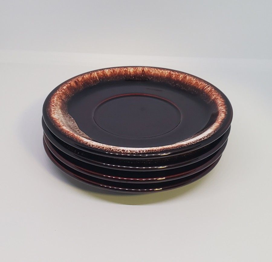 4) Pfaltzgraff Drip Plates