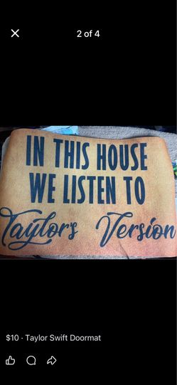 Taylor Swift Doormat
