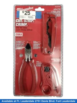 Milwaukee 48-22-8103 Red Wire Stripper / Cutters / Crimper