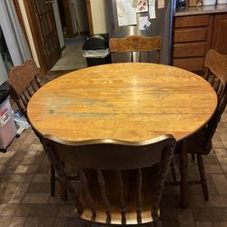 Kitchen Table With 4 Chairs 