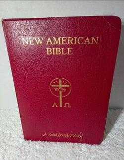 New American Bible A Saint Joseph Edition 1991 Large Print Leather Bound